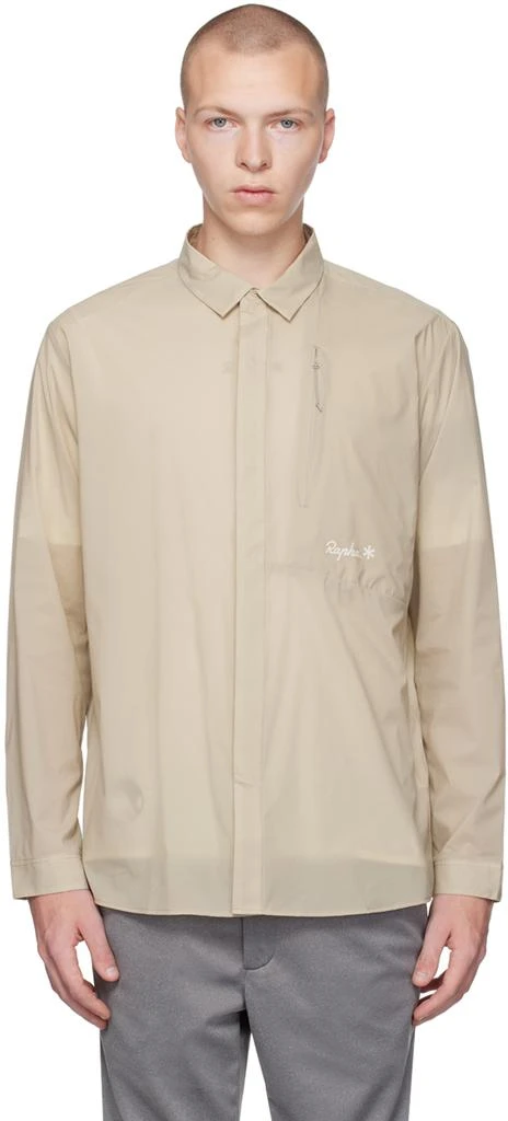 Rapha Beige Snow Peak Edition Shirt 1