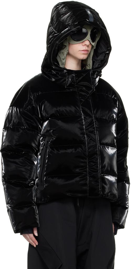 TEMPLA Black Gloss Down Jacket