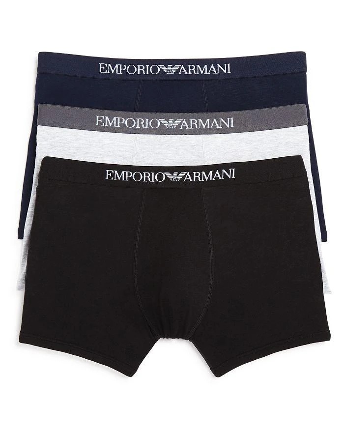 Emporio Armani Pure Cotton Boxer Briefs - Pack of 3 1