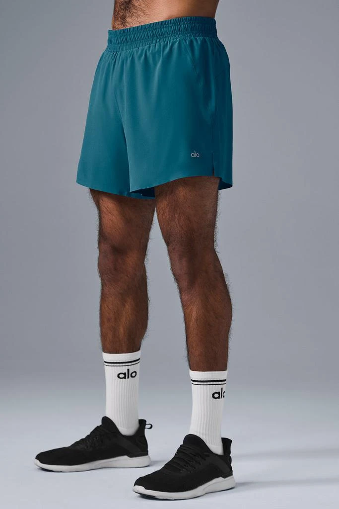 Alo 5" Adapt Running Short - Oceanic Teal 2