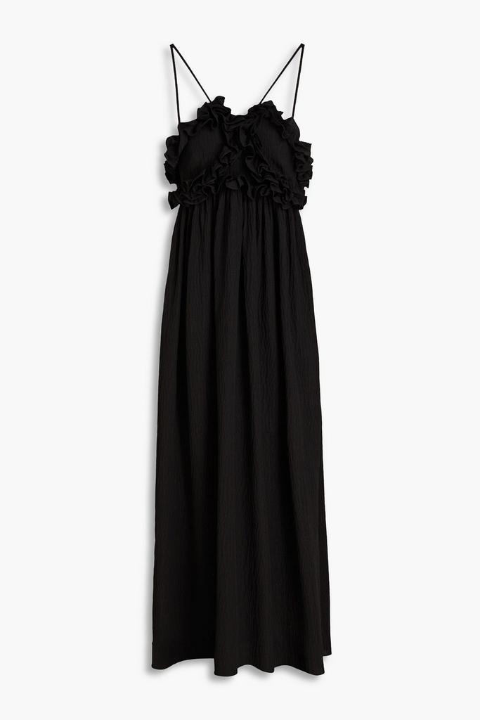 PETAR PETROV Silk-crepon maxi dress