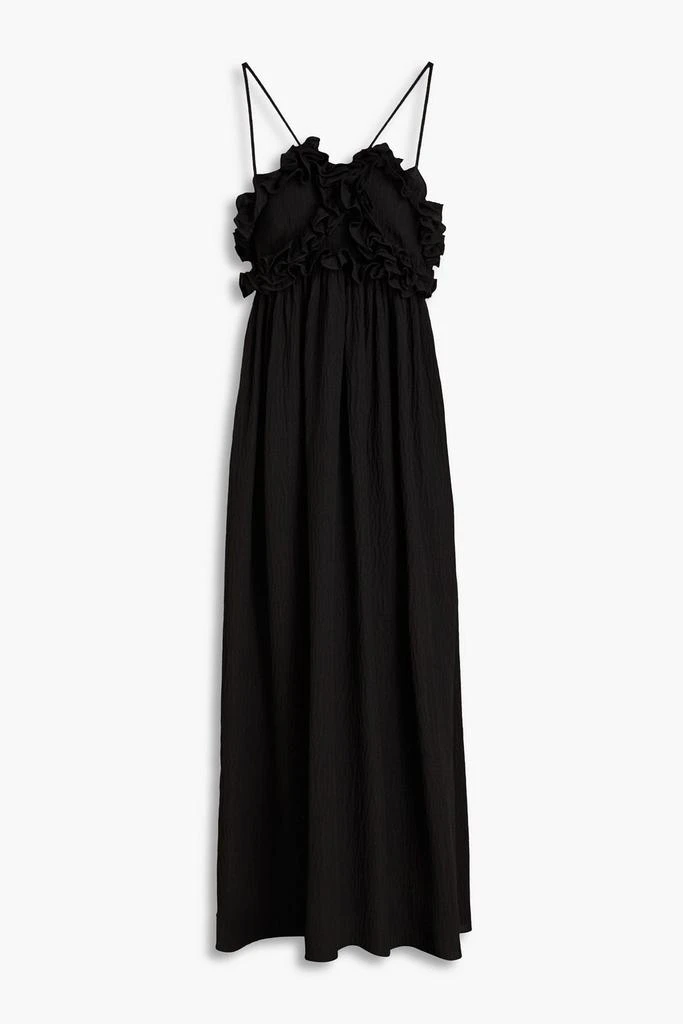 PETAR PETROV Silk-crepon maxi dress 1