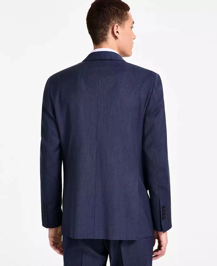 Brooks Brothers Men's Pinstriped Wool-Blend Classic-Fit Double-Breasted Suit Separates Jacket 4