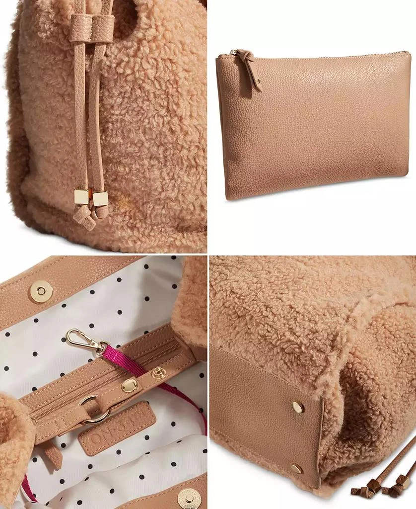On 34th Jyyll Sherpa Medium Tote, Created for Macy's 4