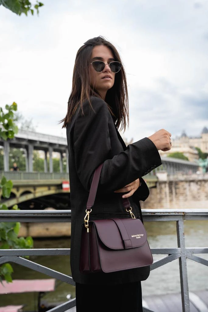Maison Heritage Sac Porte Epaule Ligou - Bordeaux - Femme 1
