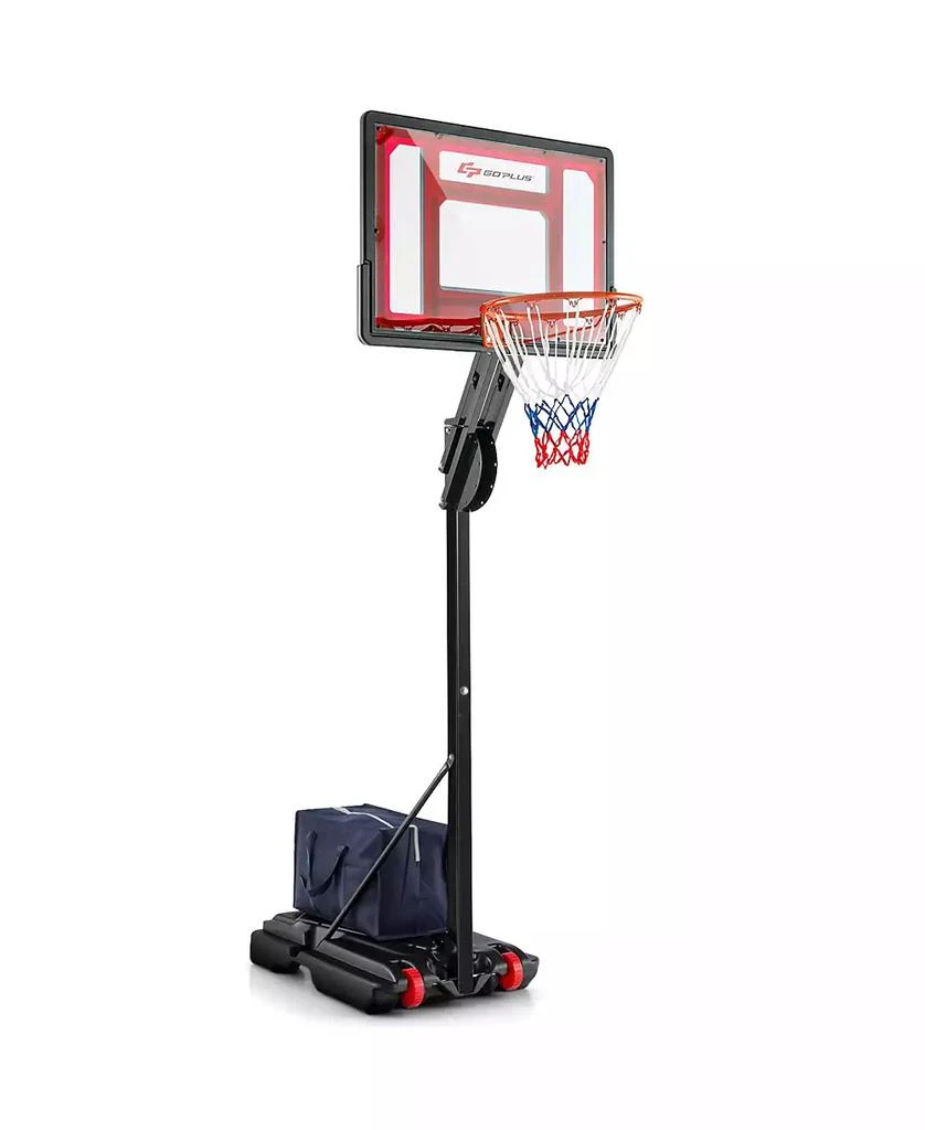 GOUUN Adjustable Basketball Hoop (5-10 Feet) for Indoor and Outdoor Play