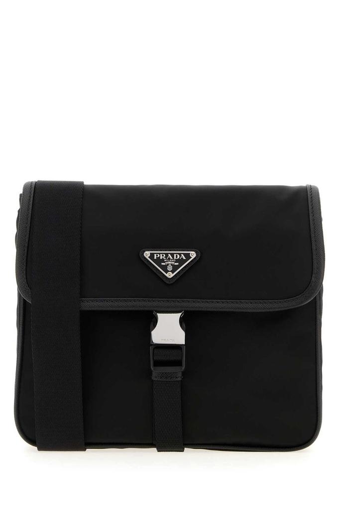ショルダーバッグ PRADA LARGE BLACK CROSSBODY BAG IN RE-NYLON AND SAFFIANO 0400021578056_BLACK?wid=600&