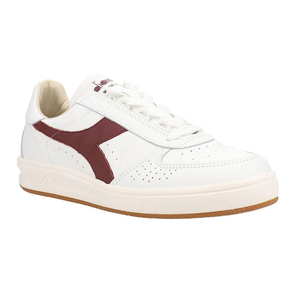 Diadora B.Elite H Italia Sport Perforated Lace Up Sneakers 2
