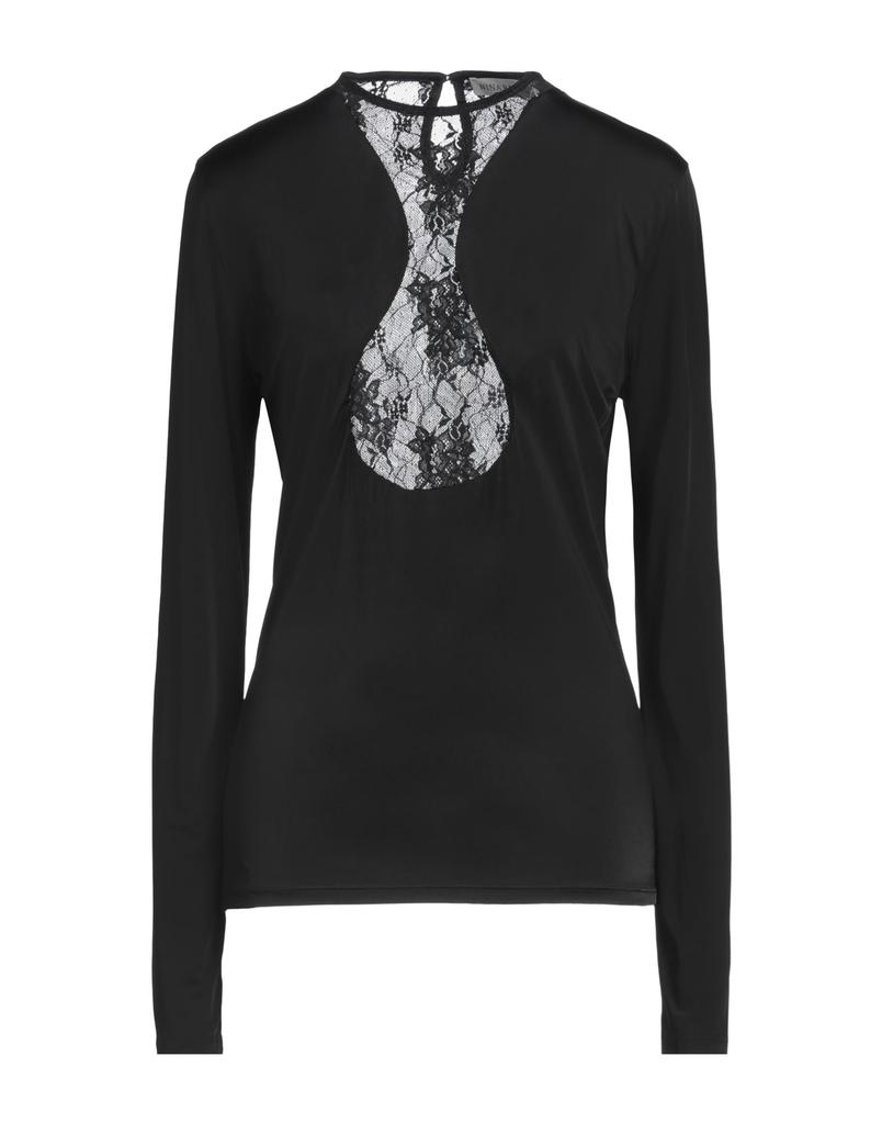 Nina Ricci>>ドレープ Tシャツ Nina Ricci Purple Cotton T-Shirt Nina Ricci
