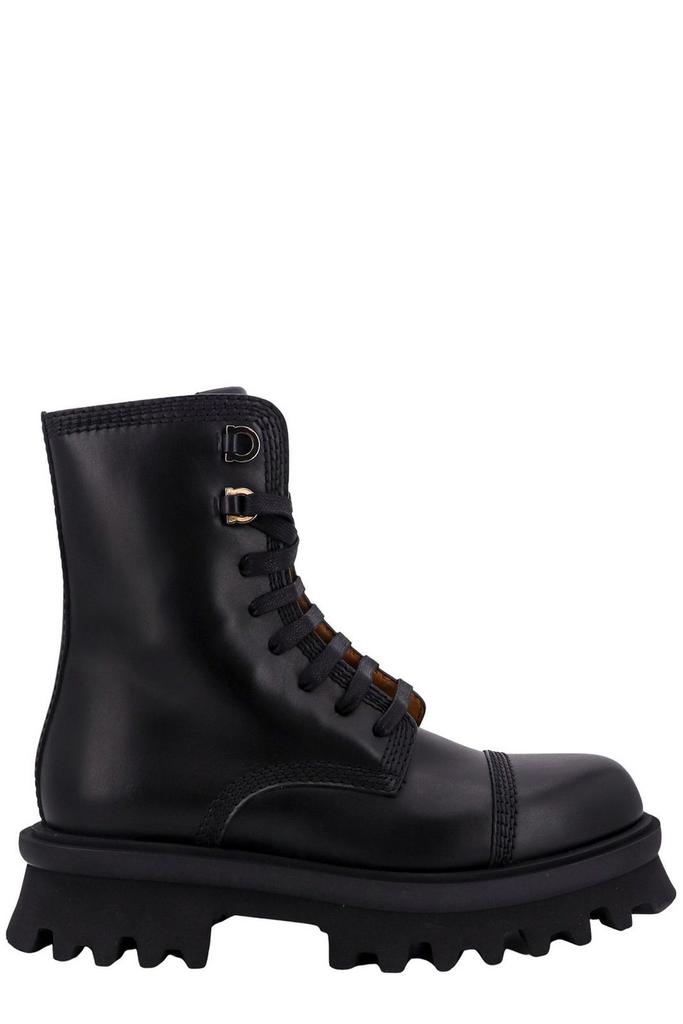 Salvatore Ferragamo Calfskin Boot - Boots - BeyondStyle