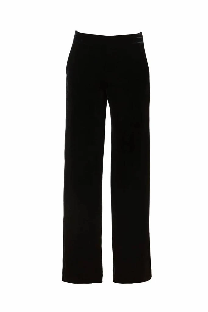 Avenue Montaigne Avenue Montaigne - Carla Velvet Palazzo Pants 4