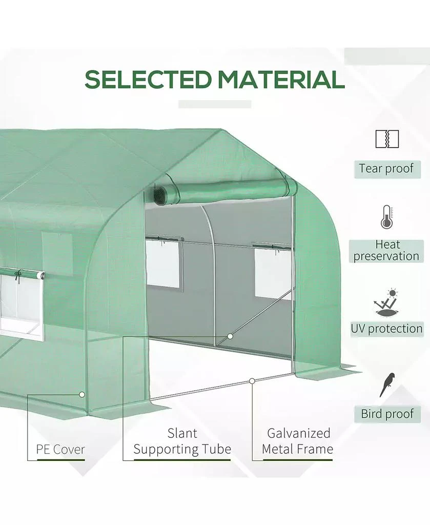 Outsunny 19.5
x10
x7
Outdoor house,Tunnel Walk-in House 3