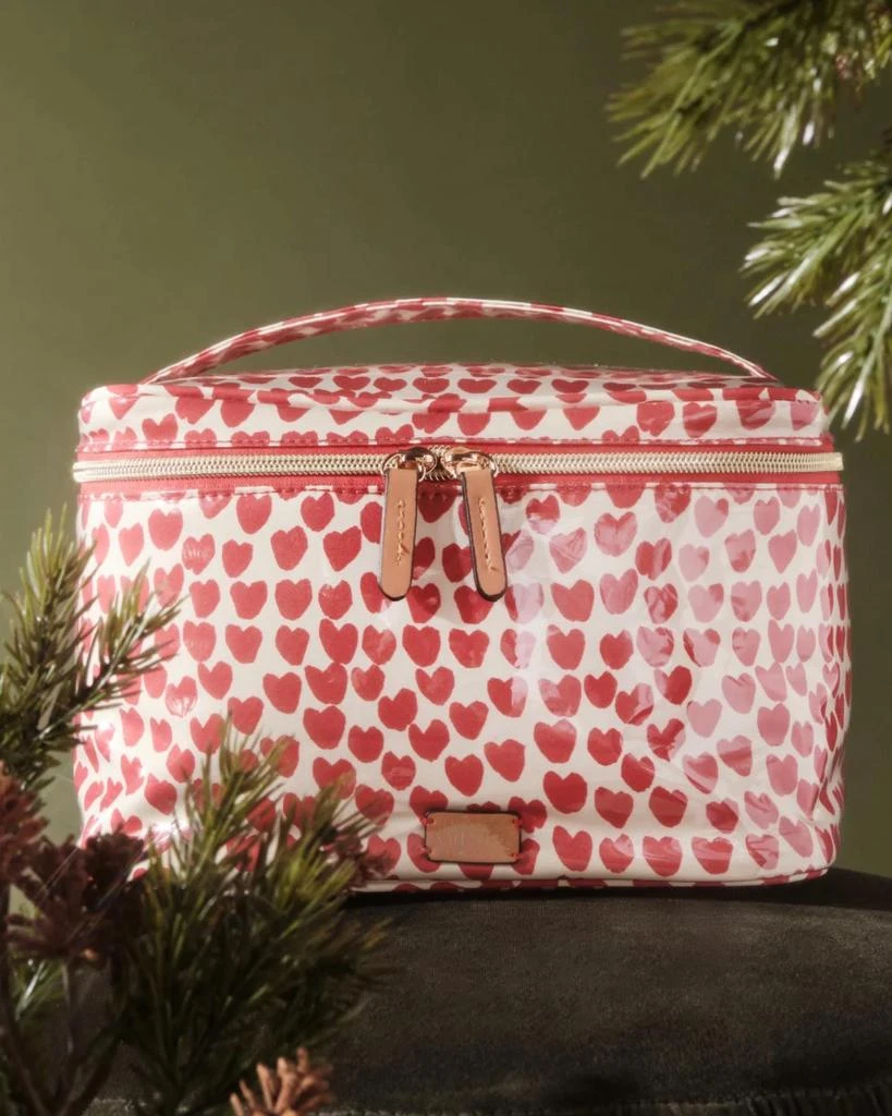 Frances Valentine Frances Valentine - Women's Train Case Cosmetic Bag 4