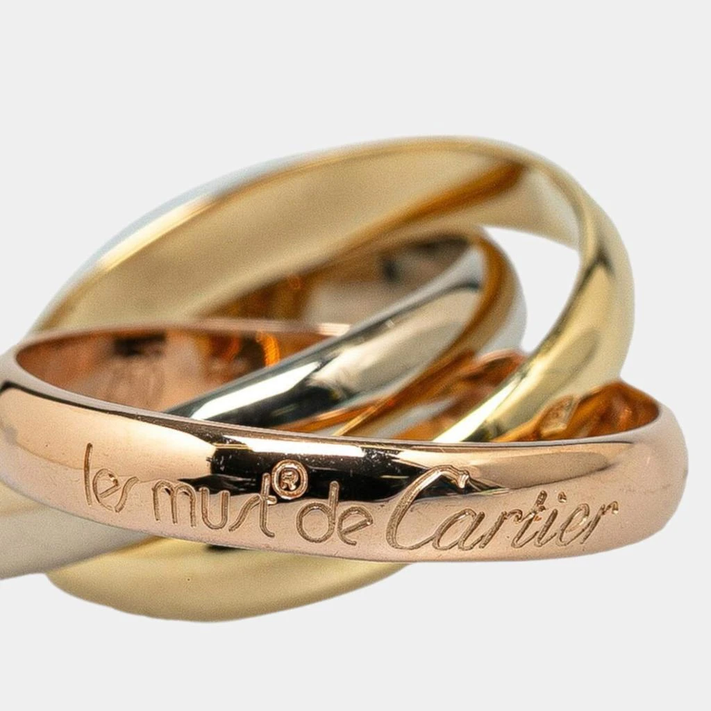 Cartier Cartier 18K Yellow Gold, Rose Gold, White Gold Trinity Ring EU 52 4