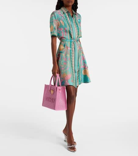 Versace La Medusa Small leather tote bag 5