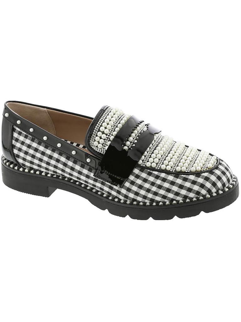 Betsey Johnson Darian Womens Patent Loafers