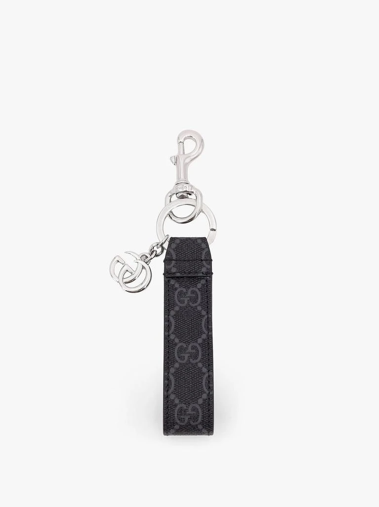 Gucci Gg supreme fabric keyring 2