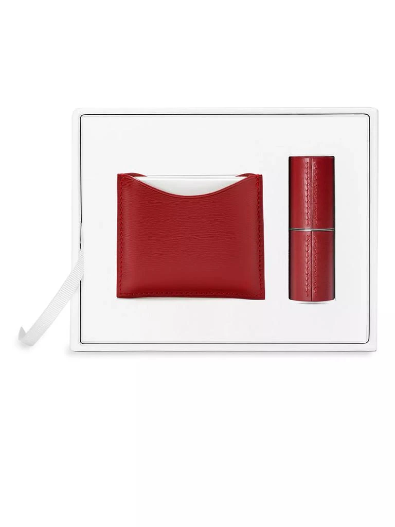 La Bouche Rouge The Illuminating Red 2-Piece Highlighter & Lipstick Set 6