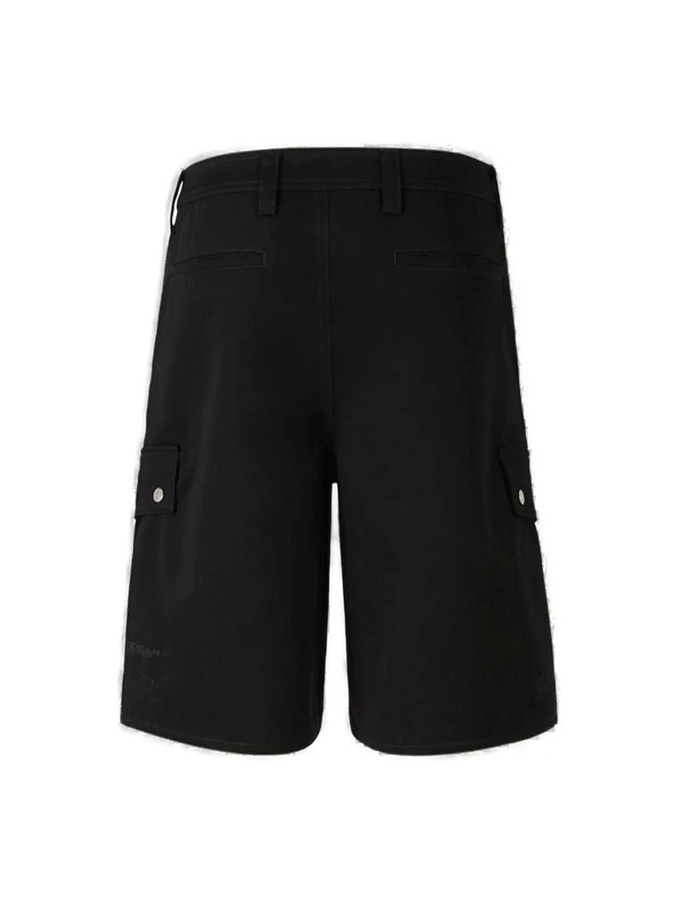 Off-White Off-White Logo Embroidered Cargo Shorts 2