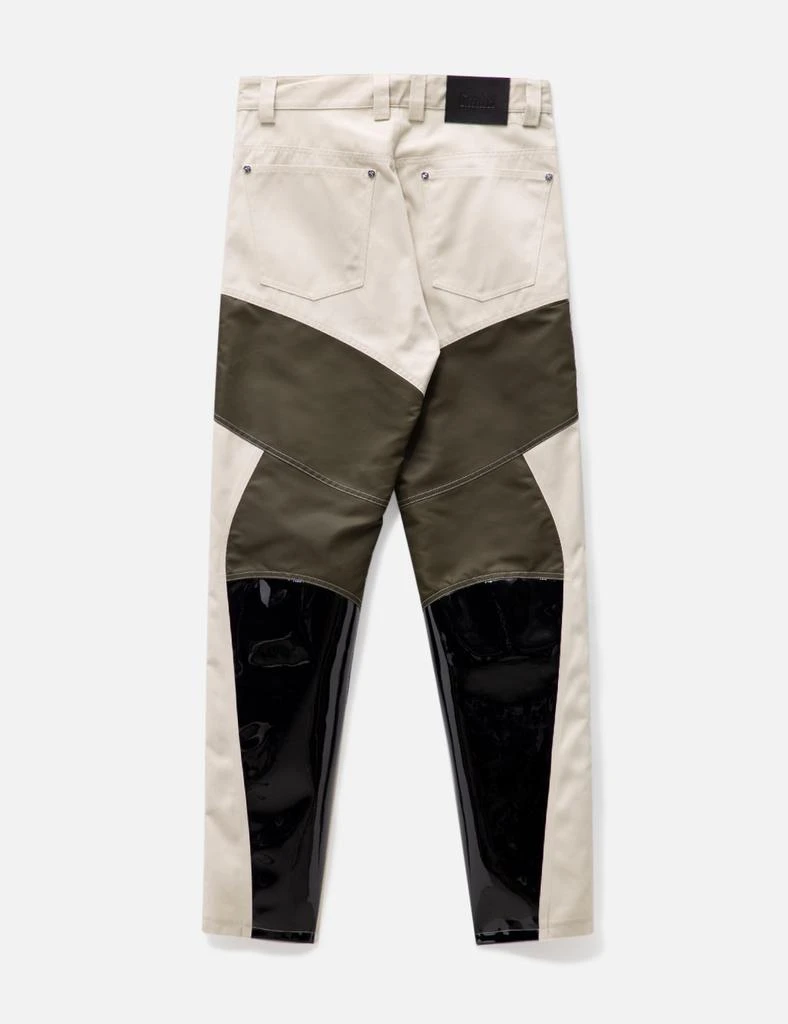 GmbH Patchwork Vinyl Trousers 2