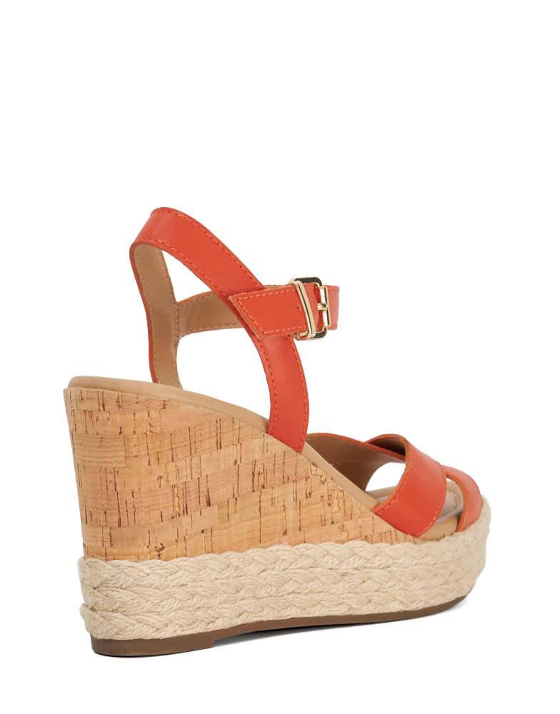 DUNE London Dune London Kindest wedges in orange