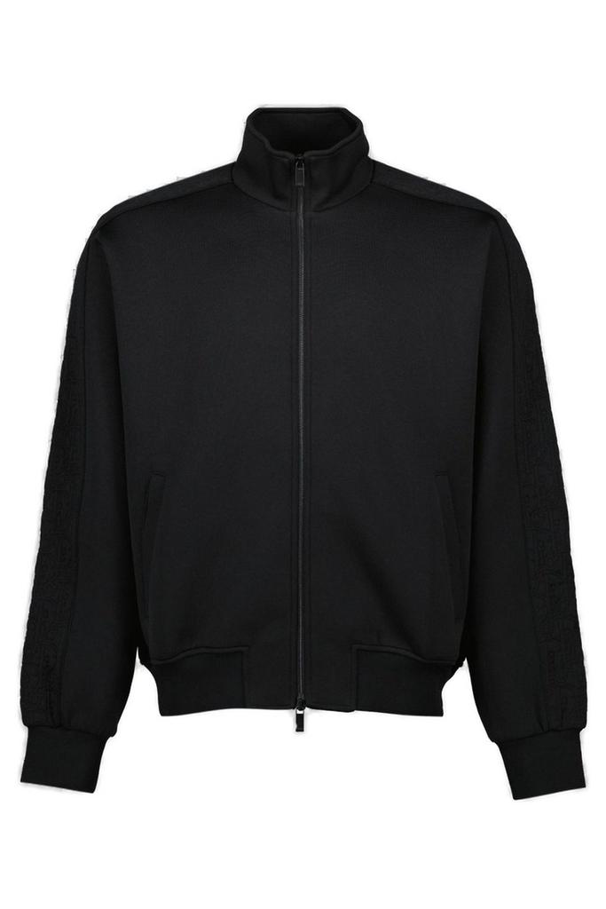 Shop Dior Homme Oblique Zip-Up Track Jacket on Sale at BeyondStyle