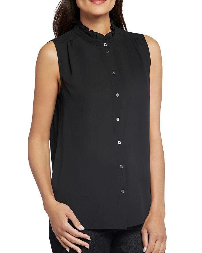 NYDJ Sleeveless Ruffled Top 3