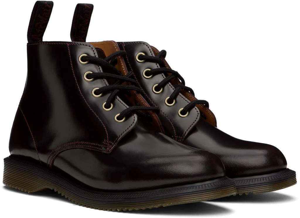 Dr. Martens Burgundy Emmeline Arcadia Lace Up Boots 4