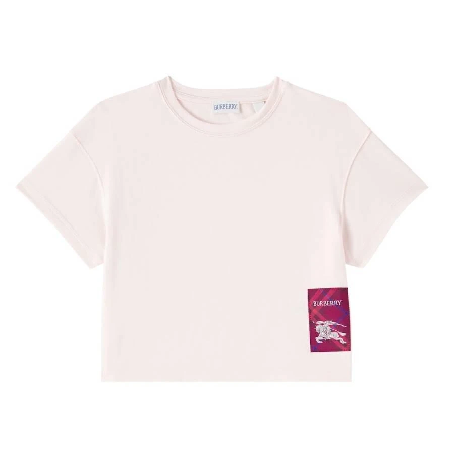 Burberry Girls EKD Cotton Jersey T-Shirt