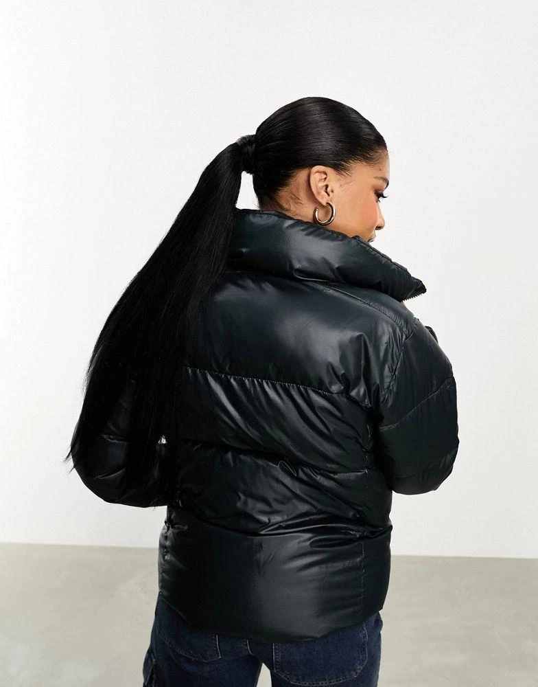 Columbia Columbia Puffect puffer jacket in shiny black Exclusive at ASOS 3