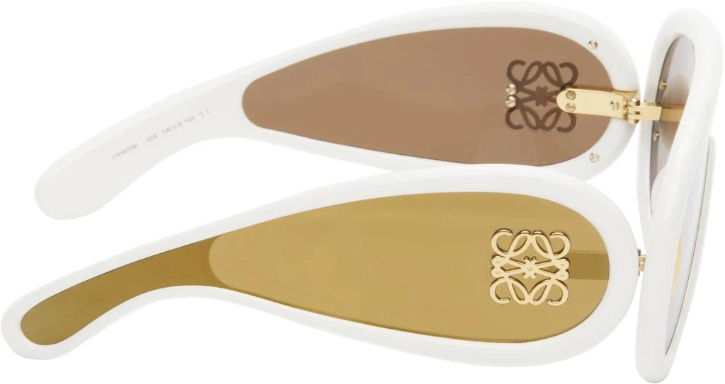 Loewe White Wave Mask Sunglasses 2