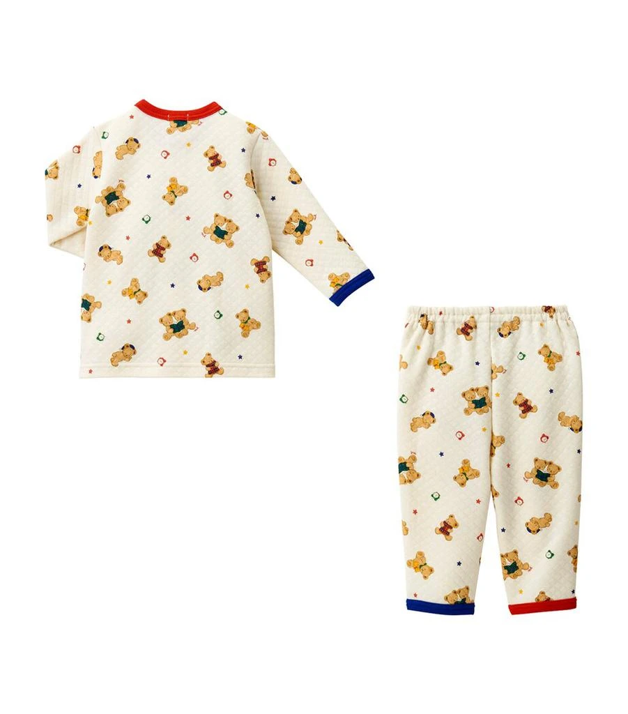 Miki House Teddy Bear Pyjama Set (2-5 Years) 4
