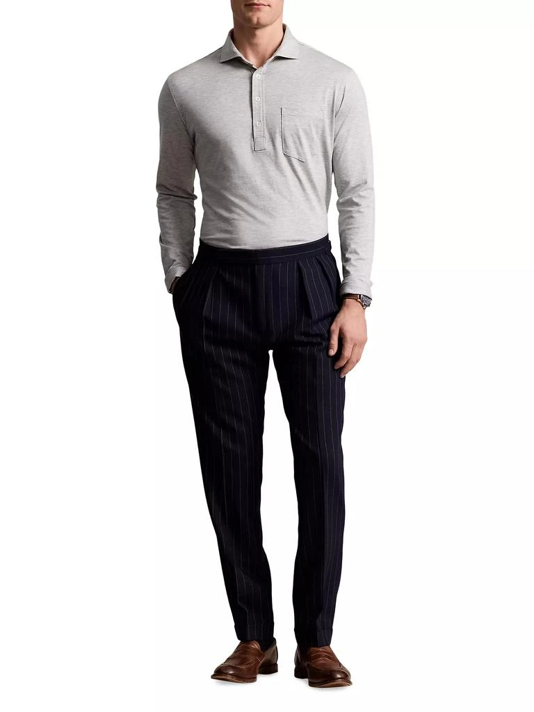 Ralph Lauren Lisle Cotton Long-Sleeve Polo Shirt 2