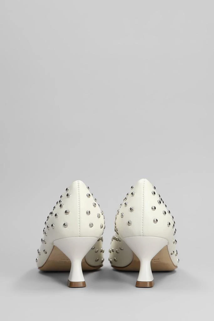 The Seller Pumps In White Leather 2