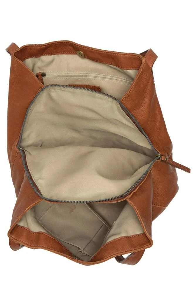 bag for travel for men Distressed Brown Leather Toiletry Bag for Travel main image 0