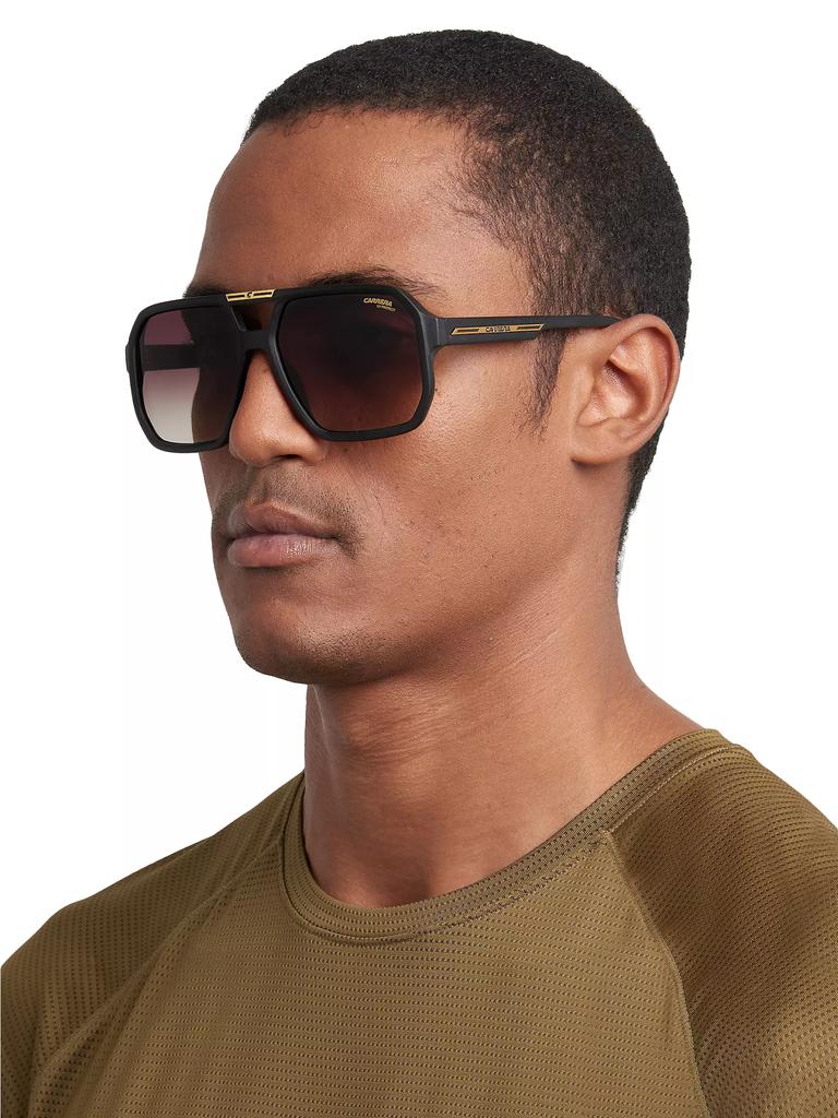 Carrera Victory 60MM Square Sunglasses