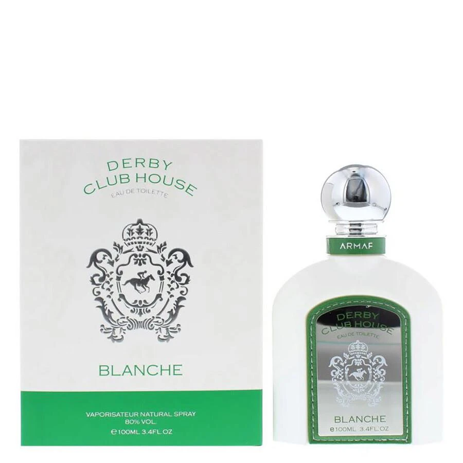 Armaf Men's Derby Club House Blanche EDT Spray 3.4 oz Fragrances 6085010044965 1