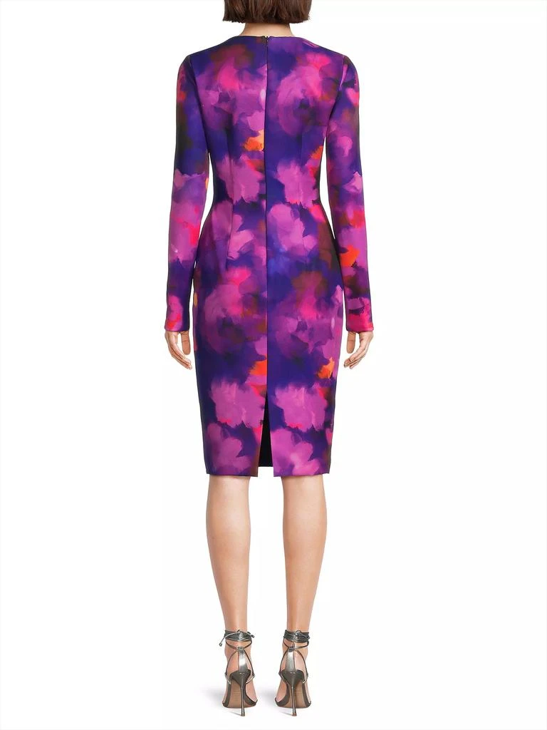 Black Halo Naylah Floral Sheath Dress 5