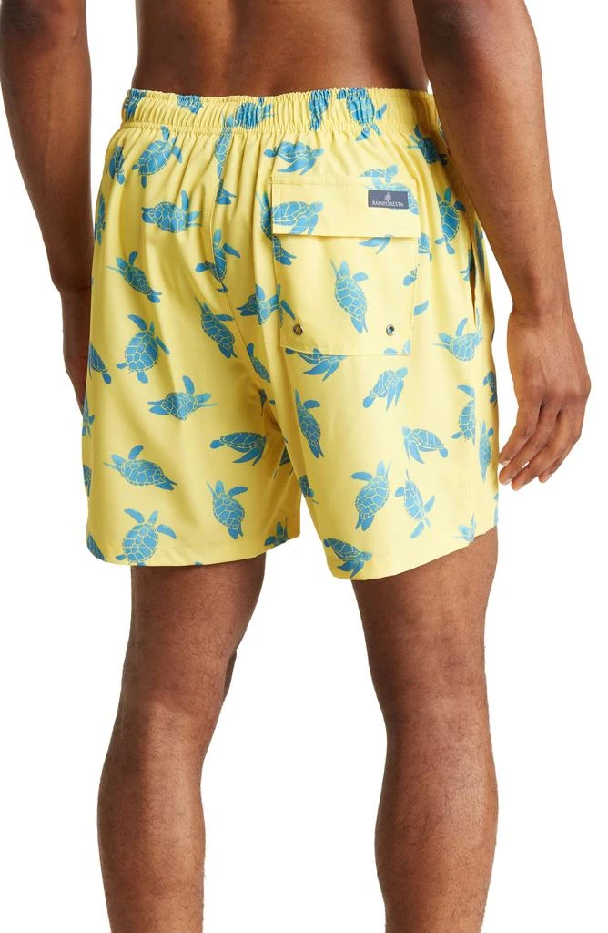 Rainforest Turtles of the Sea Swim Trunks 2