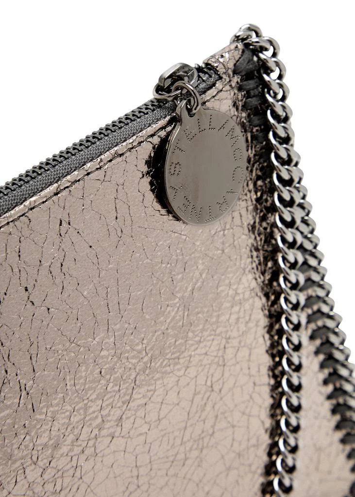 Stella McCartney Falabella metallic faux-leather shoulder bag 3