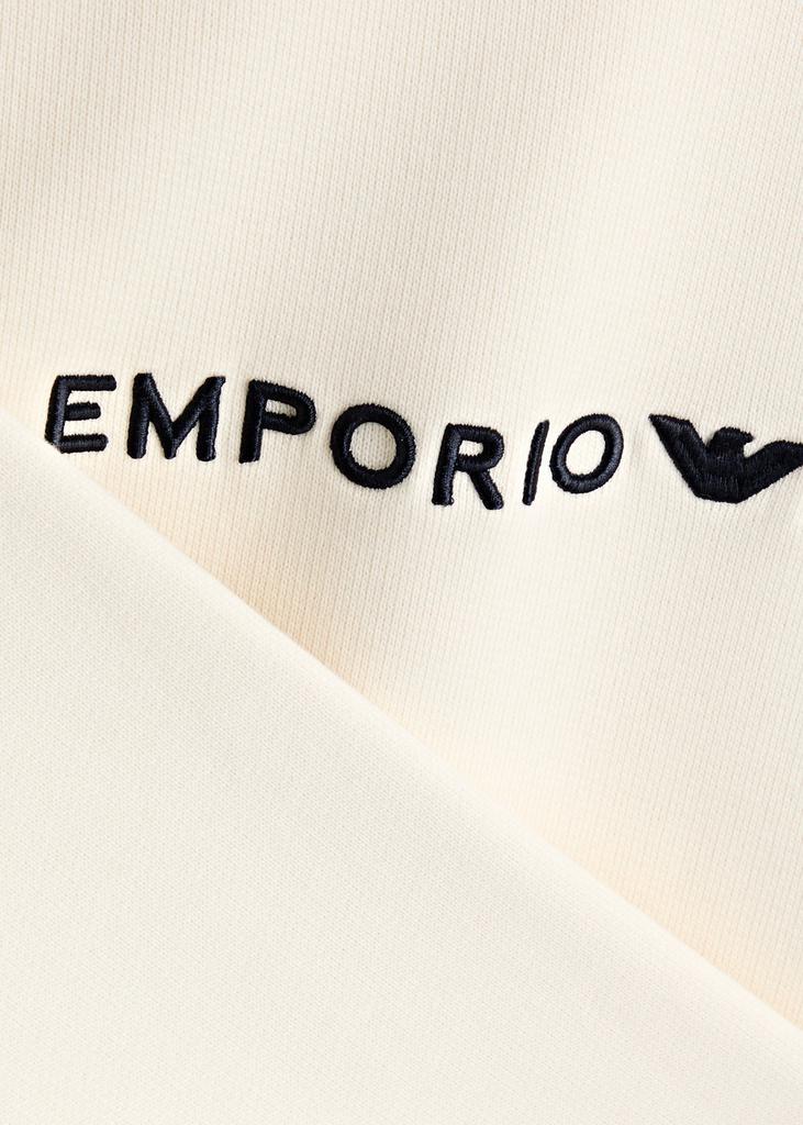 EMPORIO ARMANI KIDS Logo embroidered cotton sweatshirt 08YR 8 years Baby Kids BeyondStyle