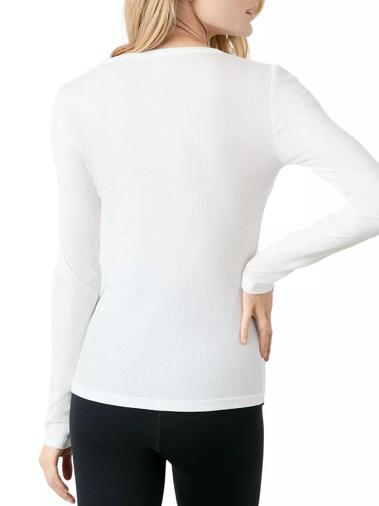 Bandier Rivington Rib-Knit Blouse 3
