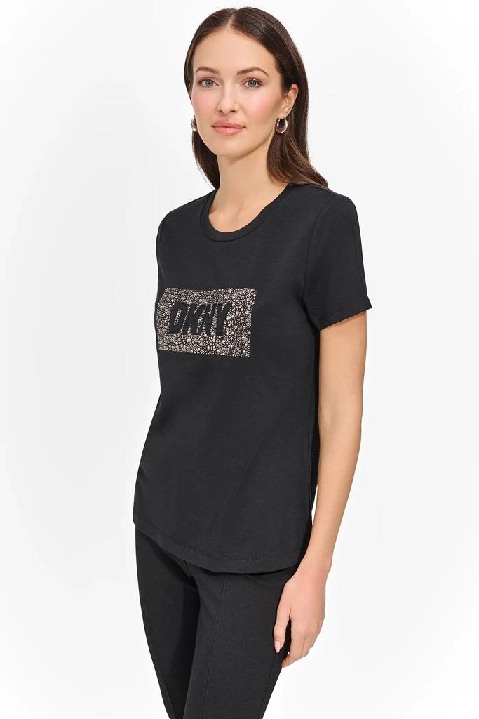 DKNY STUD LOGO TEE 3