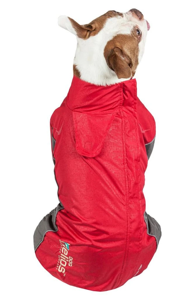 PET LIFE Dog Helios ® Blizzard Full-Bodied Adjustable and 3M Reflective Dog Jacket - Large 4
