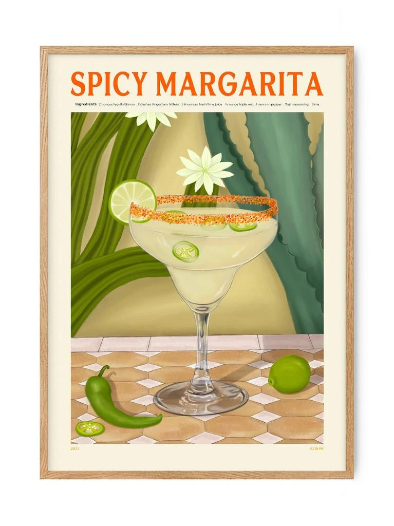预计3周后发货 PSTR Studio Elin Pk - Spicy Margarita 1