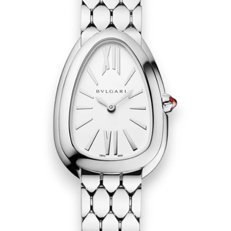 BVLGARI Serpenti Seduttori Silver-tone Dial Ladies Watch 103937