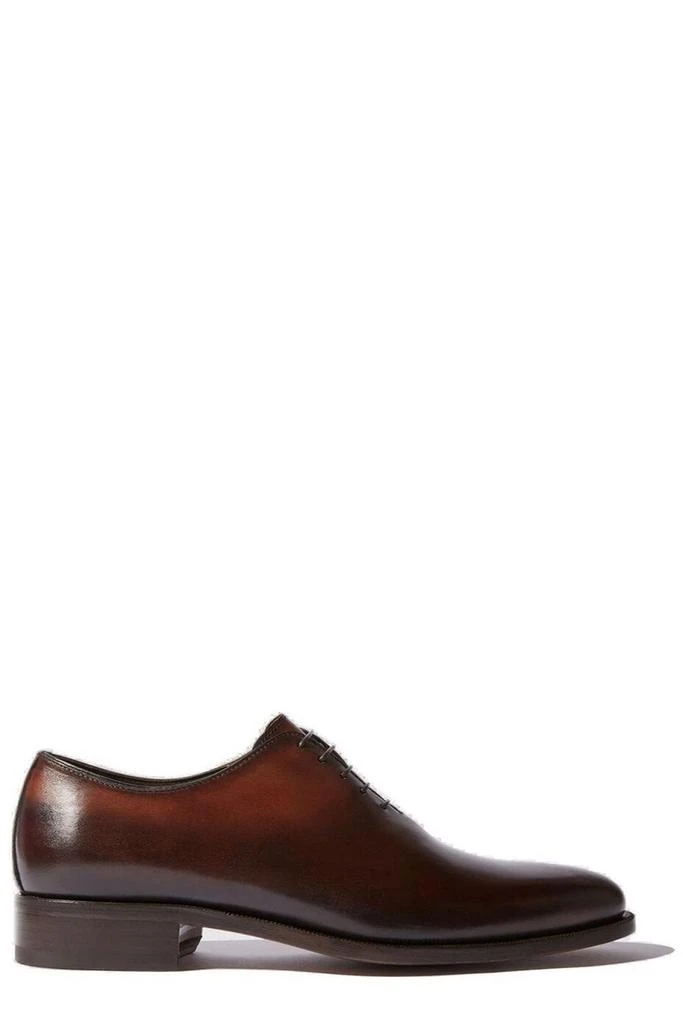 Scarosso Scarosso Gianluca Almond-Toe Lace-Up Oxford Shoes 1