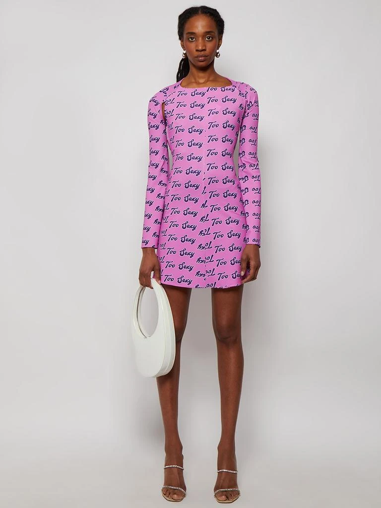 Natasha Zinko Too Sexy Open Back Mini Dress 2