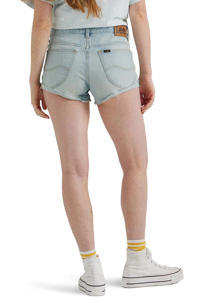 LEE Rider Raw Hem Denim Shorts 2