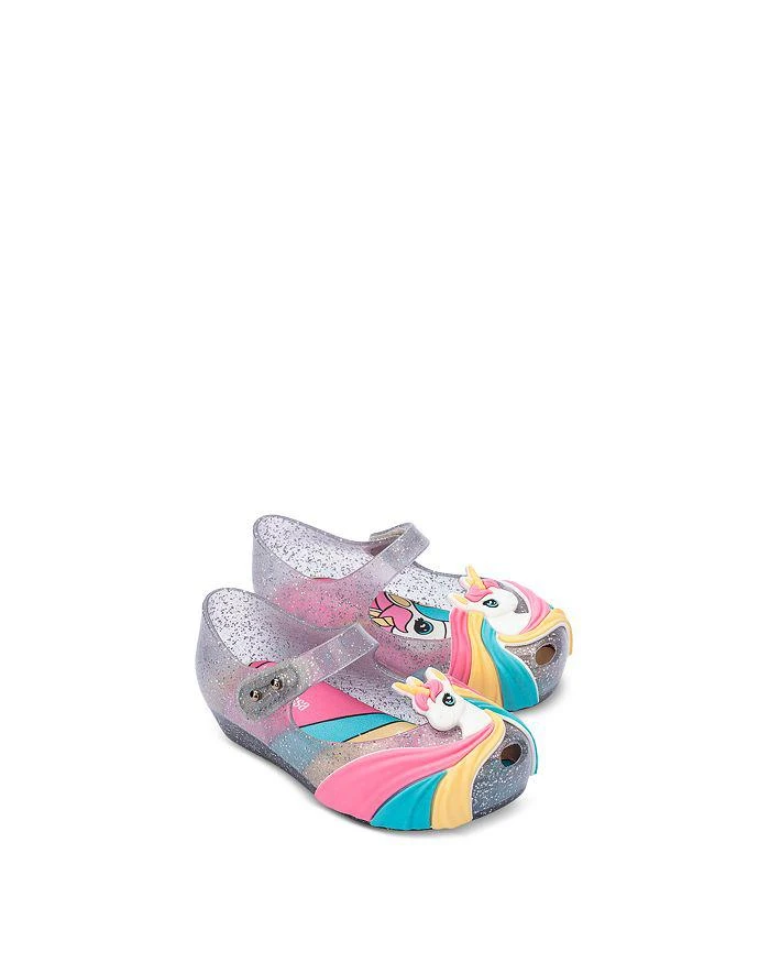 Mini Melissa Girls' Ultra Girl Bow Flats - Toddler, Little Kid 1